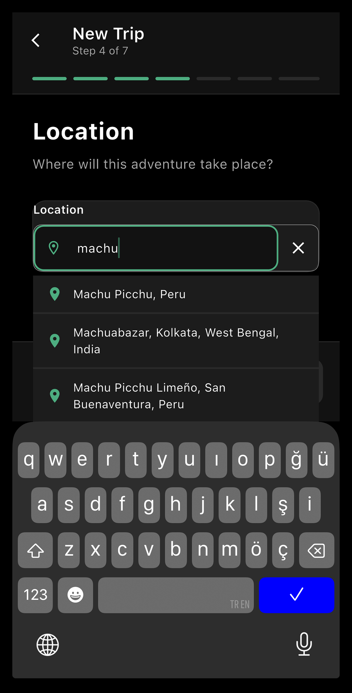 Set Your Destination